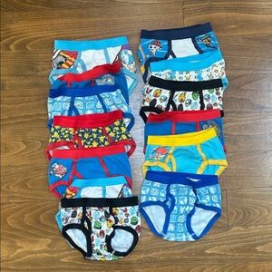 Marvel, Pokémon, Paw Patrol Underwear 4-5T